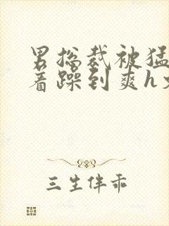 男总裁被猛男按着躁到爽h文封面