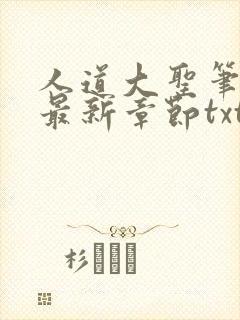 人道大圣笔趣阁最新章节txt封面