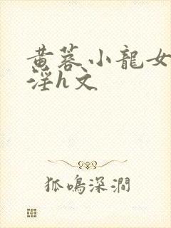 黄蓉小龙女之乱淫h文