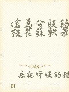 沧为公歧的清纯校花苏软最新章节更