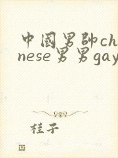 中国男帅chinese男男gaygay网站封面