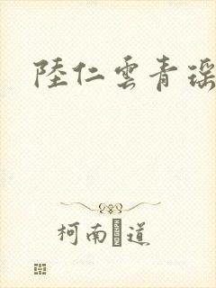 陆仁云青瑶正版