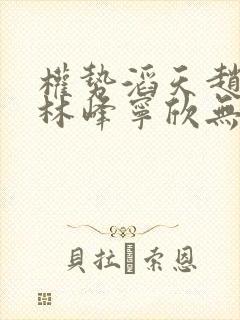 权势滔天赵小二林峰宁欣无弹窗免费阅读全文