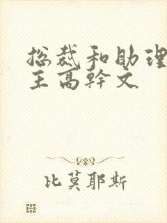 总裁和助理双男主高干文