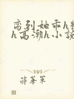 脔到她乖h粗话h高潮h小说