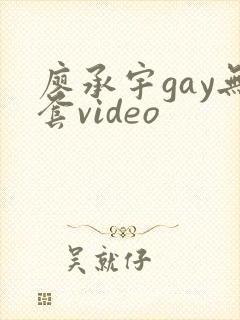 廖承宇gay无套video