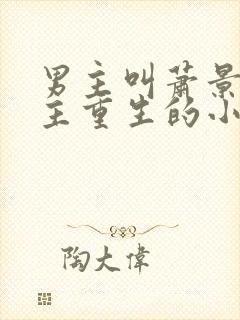 男主叫萧景行女主重生的小说