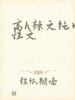 高h辣文纯肉双性文
