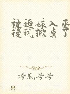 被迫嫁入丞相府后我掀桌了小说全文免费阅读