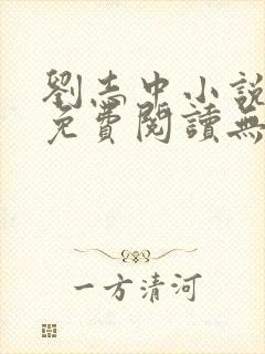 刘志中小说全文免费阅读无弹窗封面