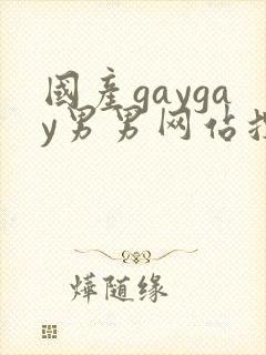 国产gaygay男男网站搜索