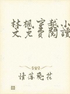 林枫穿越小说全文免费阅读