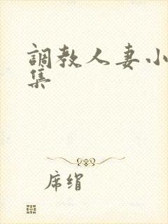 调教人妻小说合集封面