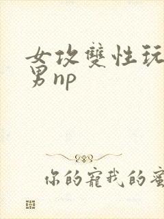 女攻双性玩坏美男np