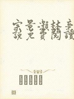 宗景灏林辛言小说免费阅读最新章节封面