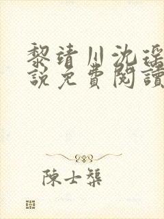 黎靖川沈瑶初小说免费阅读最新章节