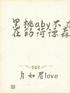 黑桃aby不存在的荷德森笔趣阁