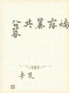 公共暴露娇妻静蓉封面