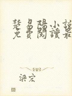 楚易阳小说全文免费阅读最新章节