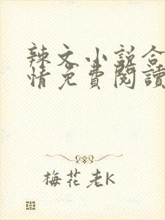 辣文小说合集激情免费阅读