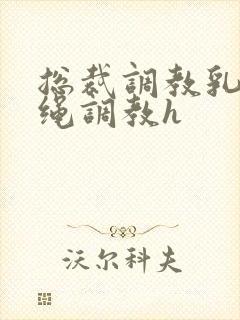 总裁调教乳夹走绳调教h