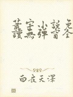 萧宇小说免费阅读无弹窗全文