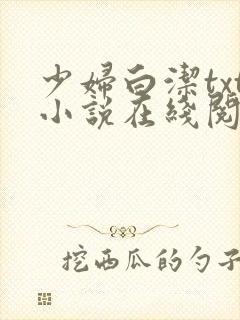 少妇白洁txt小说在线阅读