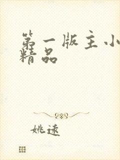 第一版主小说网精品
