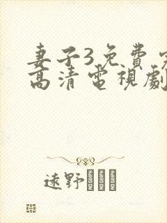 妻子3免费完整高清电视剧在线观看,