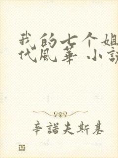 我的七个姐姐绝代风华 小说封面