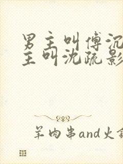男主叫傅沉舟女主叫沈疏影的小说