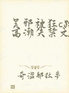 吴邪被狂c躁到高潮失禁文封面