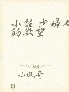 小说 少妇人妻的欲望