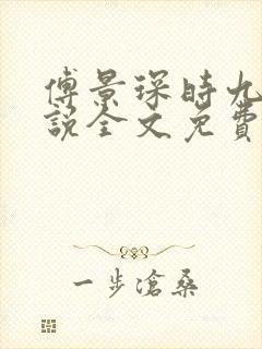 傅景琛时九念小说全文免费阅读