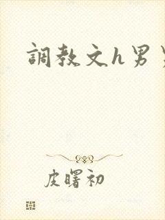 调教文h男男封面