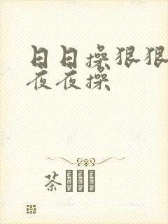日日操狠狠操和夜夜操