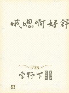 哦嗯啊好舒服封面