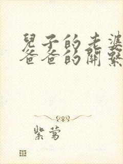 儿子的老婆与他爸爸的关系怎么称呼封面