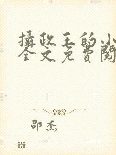 摄政王的小宠妃全文免费阅读