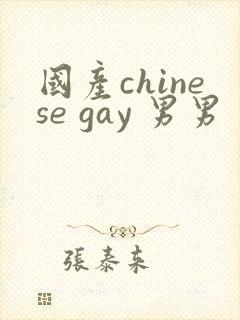 国产chinese gay 男男