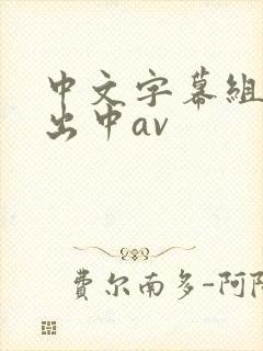 中文字幕组人妻出中av
