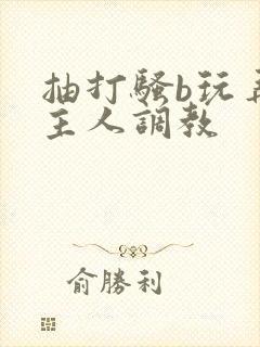 抽打骚b玩弄被主人调教