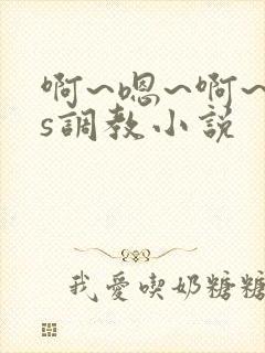 啊~嗯~啊~女s调教小说封面