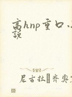 高hnp重口小说封面