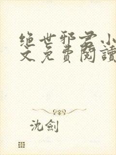 绝世邪君小说全文免费阅读