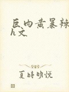 巨肉黄暴辣文高h文