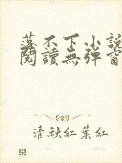 落不下小说免费阅读无弹窗