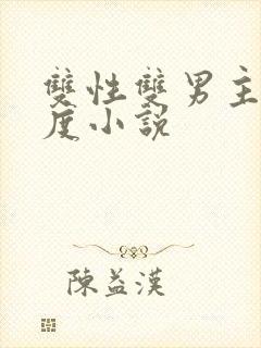 双性双男主大尺度小说