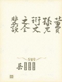 裴之珩孙若微小说全文免费阅读笔趣封面