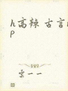 h高辣 古言np